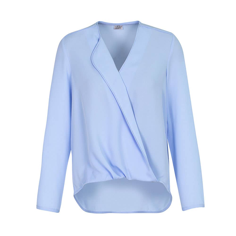 Blouse Lilly Ladies Hi-Lo Ice Blue 10 467936 S014LL-ICEBLU-10