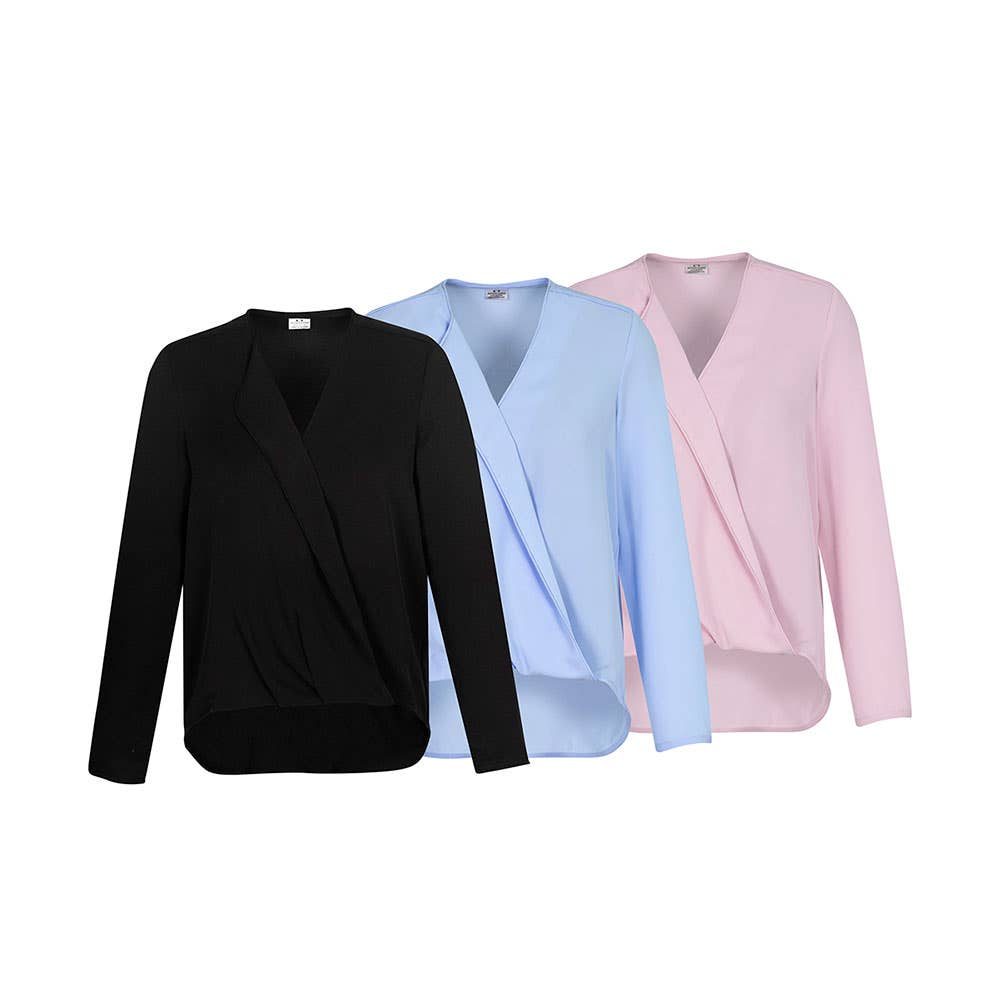 S014LL Women's Lily Hi-Lo Blouse S014LL