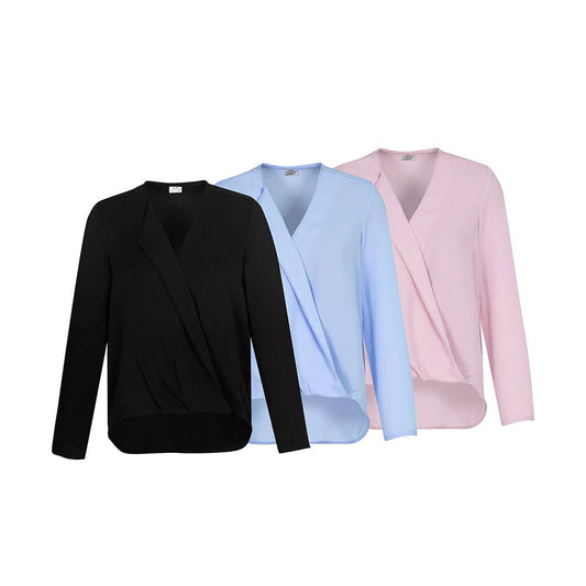 S014LL Women's Lily Hi-Lo Blouse S014LL