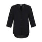 Blouse Ladies Lily Longline Black 12_454402_S015LT-BLK-12
