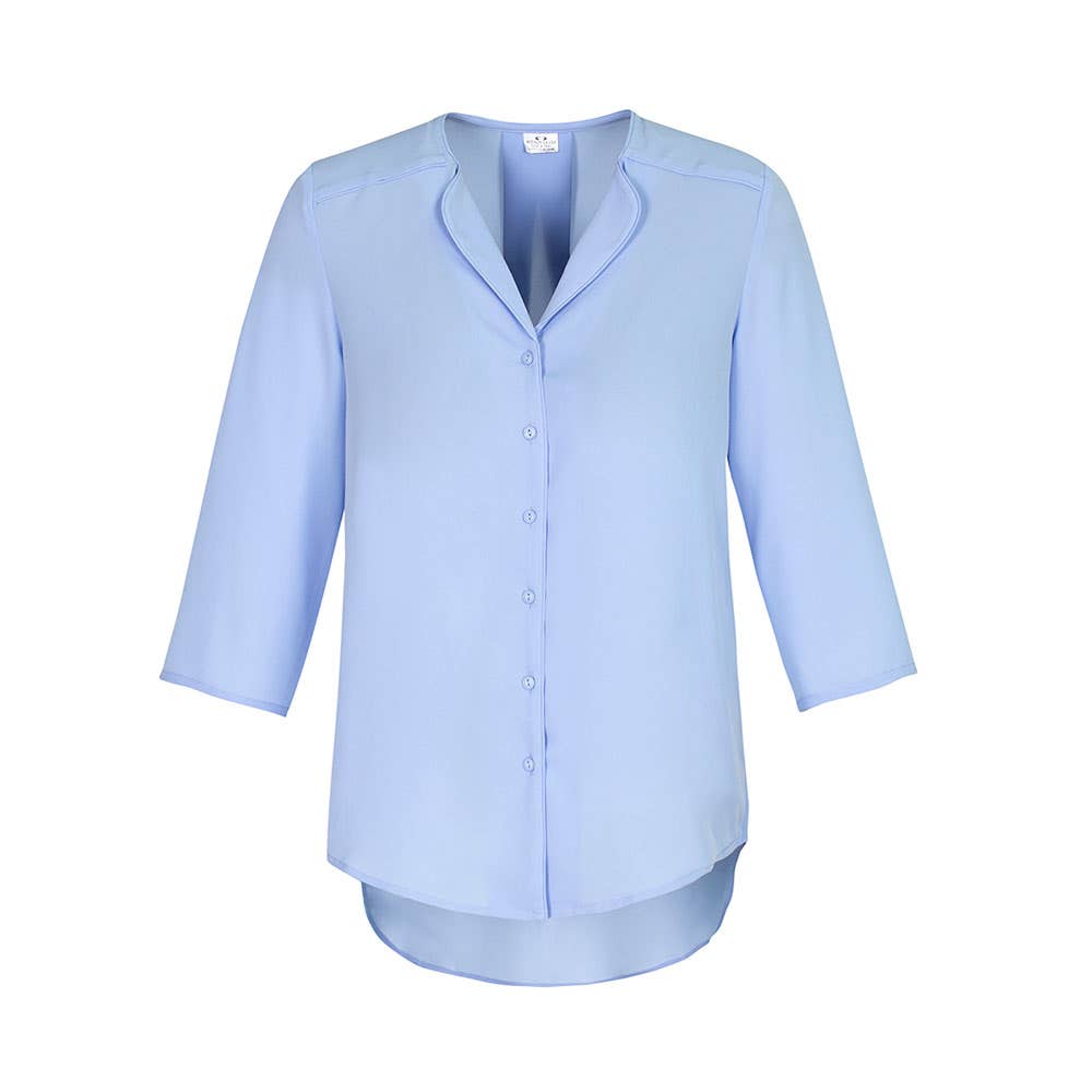 Blouse Lilly Ladies Longline Ice Blue Size 12_481134_S015LT-ICEBLUE-12