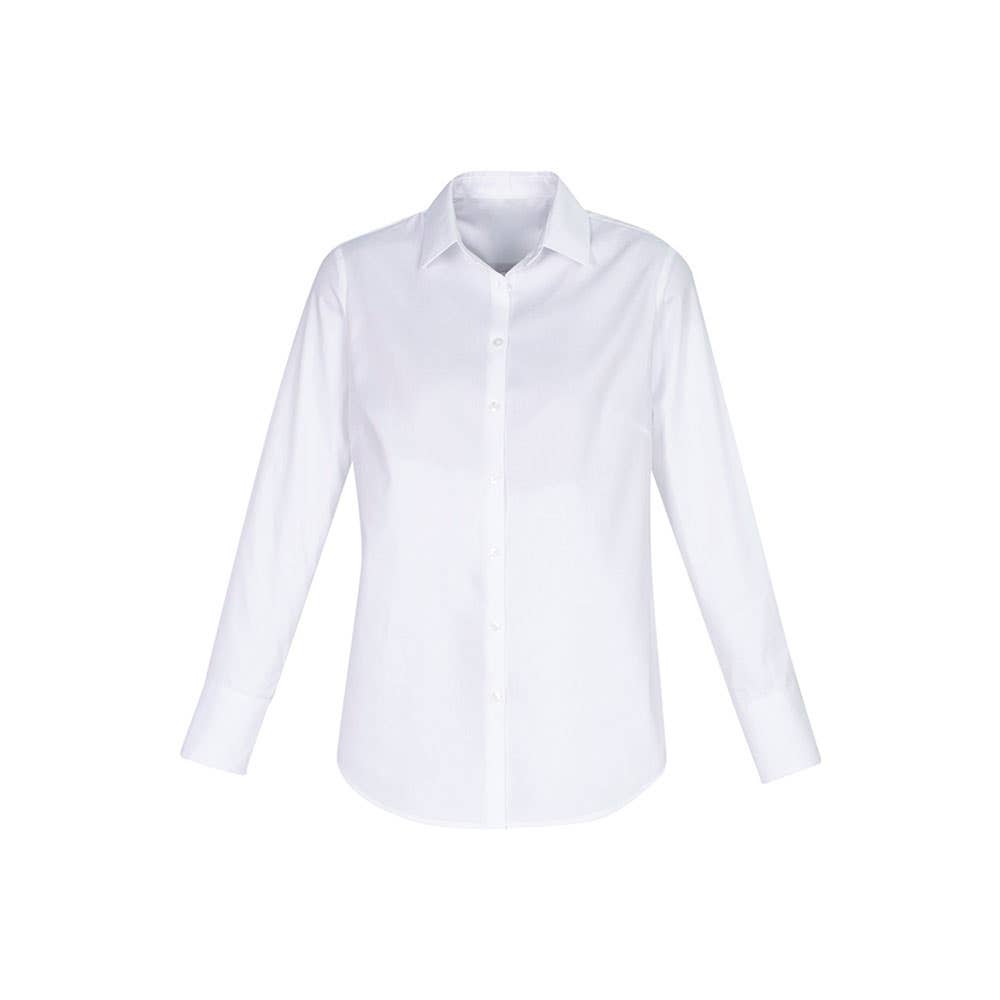 Shirt Camden Ladies Long Sleeve 12 White 521393 S016LL-WH-12