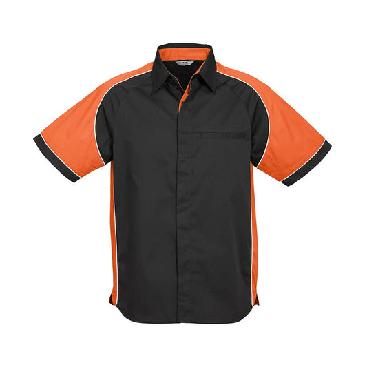 Mens Nitro Shirt Black/Orange/White 2XL 532616 S10112-BLAK/ORG/WHT-2XL