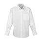 Mens Base L/S Shirt-White-2XL 36018445 S10510-WHT-2XL