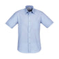 Shirt Mens Chevron S/S Blue - 2XL 446736 S122MS-BLU-2XL NLA