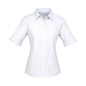 Ambassador Shirt Ladies S/S - White - 18 503184 S29522-WHT-18