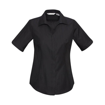 Preston Shirt Ladies S/S Black - 20 36018681 S312LS-BLK-20