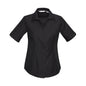 Preston Shirt Ladies S/S Black - 20 36018681 S312LS-BLK-20