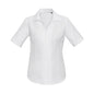 Ladies S/S  Preston Shirt White Size 12 S312LS 413436 S312LS-WHT-12