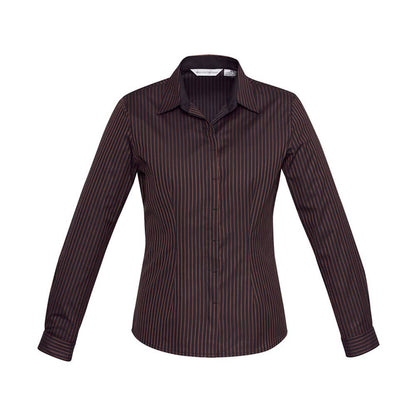 Reno Panel L/S Shirt Ladies PORT WINE - 10 486213 S415LL-10