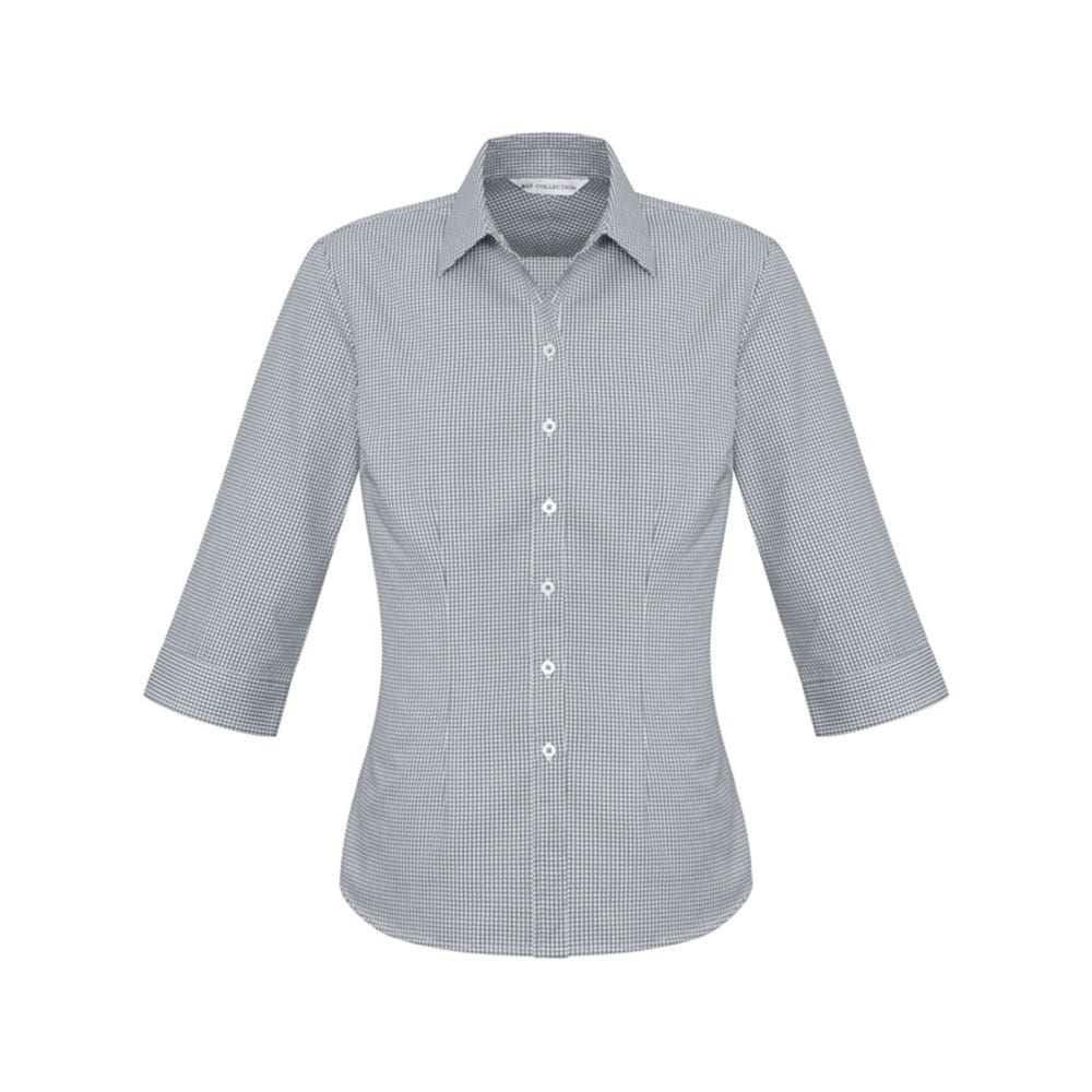 Womens Ellison 3/4 Shirt Silver - 10 36018815 S716LT-SLV-10