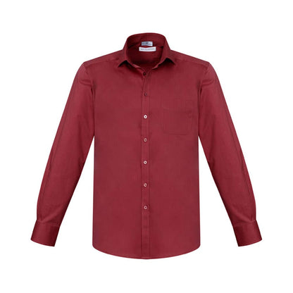 Shirt L/S Poly Cotton Rich Monaco Cherry 3XL Biz_450842_S770ML-CHE-3XL
