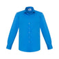 Shirt L/S Poly Cotton Rich Monaco Cyan 4XL Biz_293601_S770ML-CYN-4XL