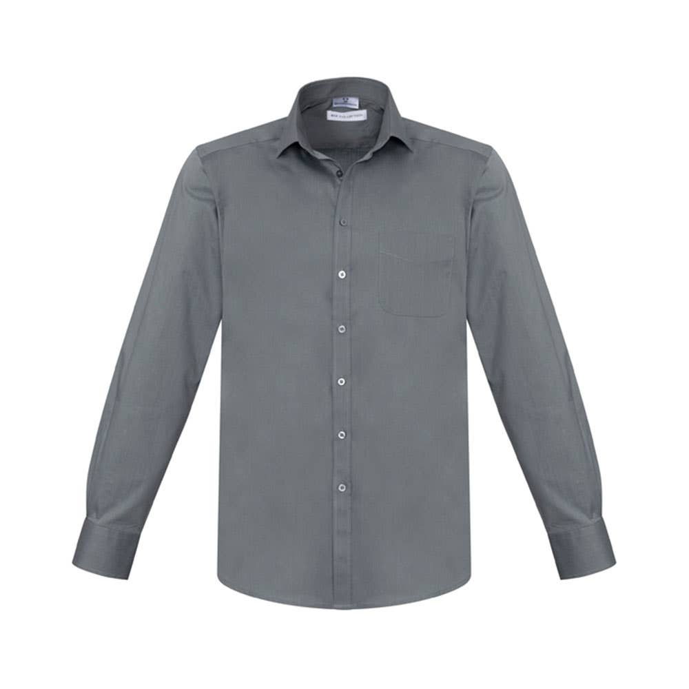 Monaco Mens L/S Shirt Platinum - 2XL_36021170_S770ML-PLA-2XL