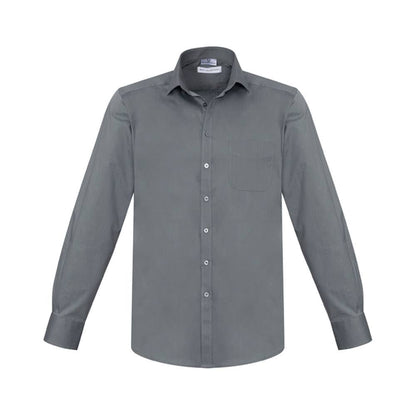 Monaco Mens L/S Shirt Platinum - 2XL_36021170_S770ML-PLA-2XL