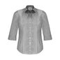 Shirt Euro 3/4 Sleeve Ladies Black 10 504629 S812LT-BLK-10