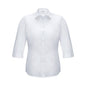 LADIES EURO 3/4 SL. SHIRT-WHITE-10 36021179 S812LT-WHT-10