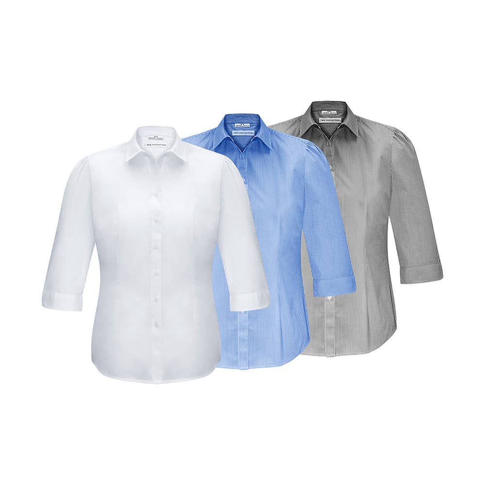 ONERS812LT Ladies Euro 3/4 Sleeve Shirt ONERS812LT