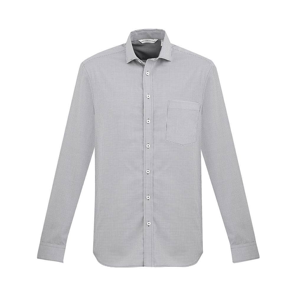 Mens Jagger L/S Shirt Silver - 2XL 36018867 S910ML-SLV-2XL