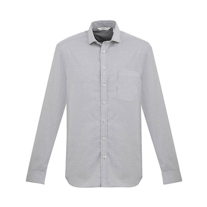 Mens Jagger L/S Shirt Silver - 2XL 36018867 S910ML-SLV-2XL