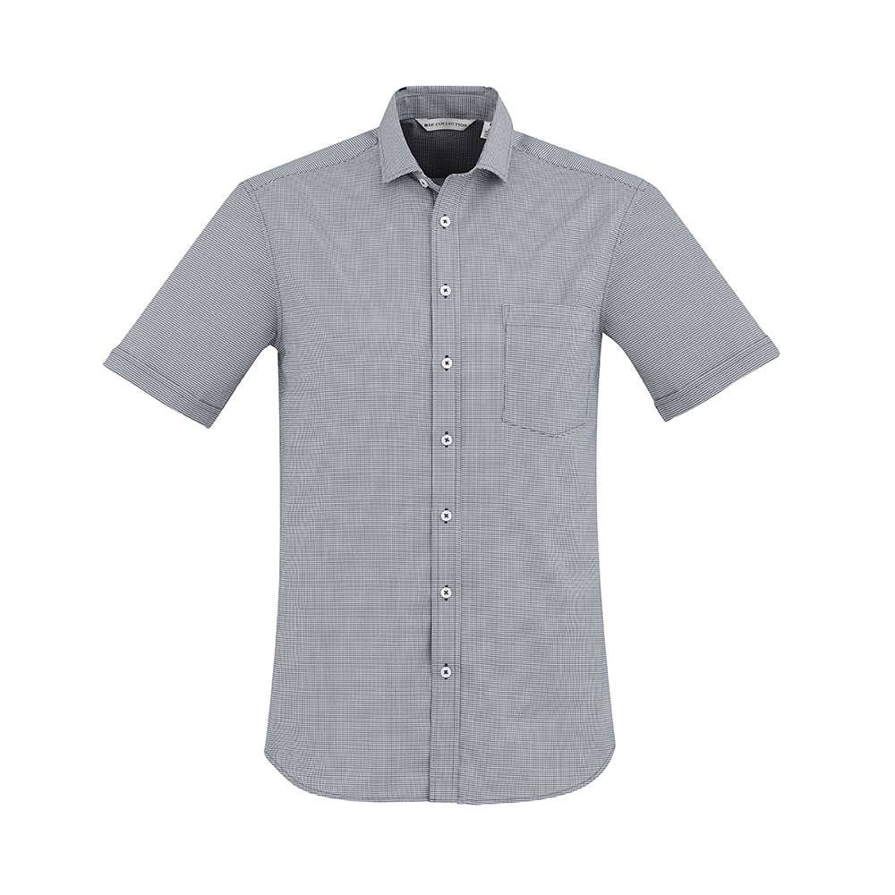 Mens Jagger S/S Shirt-Silver-5xL 452829 S910MS-SLV-5XL