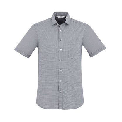 Mens Jagger S/S Shirt-Silver-5xL 452829 S910MS-SLV-5XL