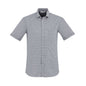 Mens Jagger S/S Shirt-Silver-5xL 452829 S910MS-SLV-5XL