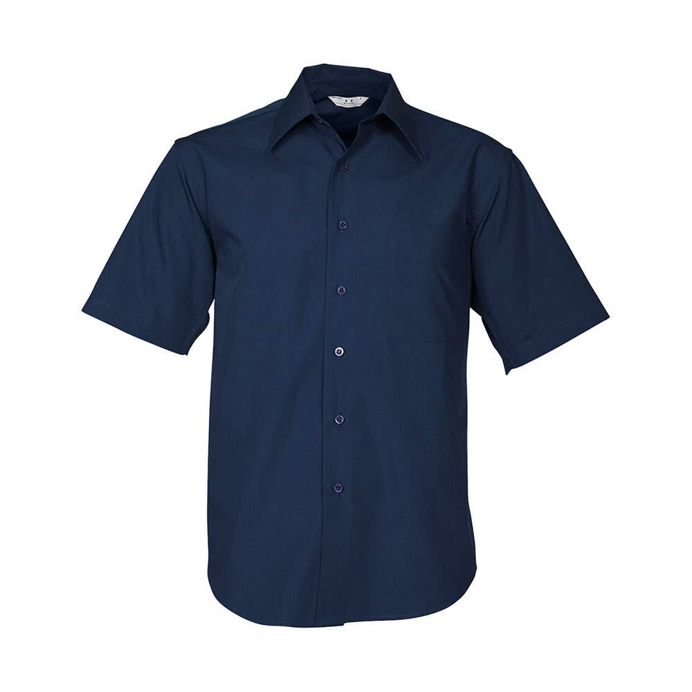 Metro Shirt Mens S/S Navy - 3XL 36018963 SH715-NAV-3XL