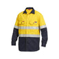 Shirt L/S 195gsm ShieldTec FR Tape Hi-Vis Yellow/Navy 2XL Y04350 Yakka_420944_Y04350-Y/N-2XL