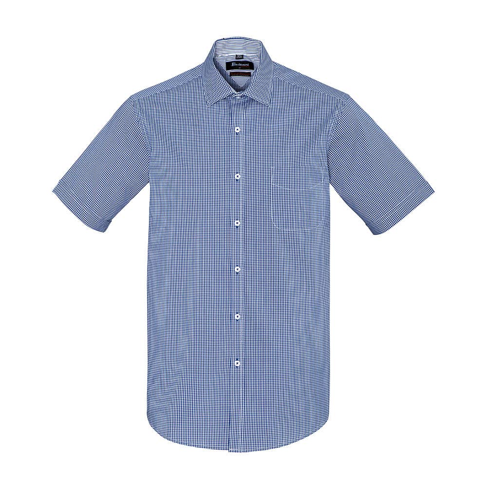Mens Newport S/S Shirt French Navy - 2XL 36015313 42522-FRNNAV-2XL