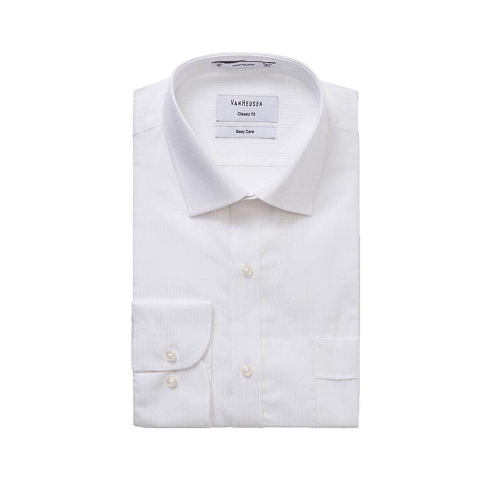 Shirt H/Bone Cott/Poly White - 37-82_36021312_VFLM81U-WHT-37-82