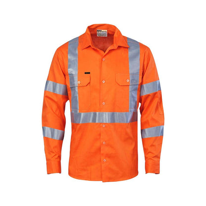 Shirt C/D L/W Vented Cross BackTaped- Orange-2XL 55567970 WF595XT-O-2XL NLA