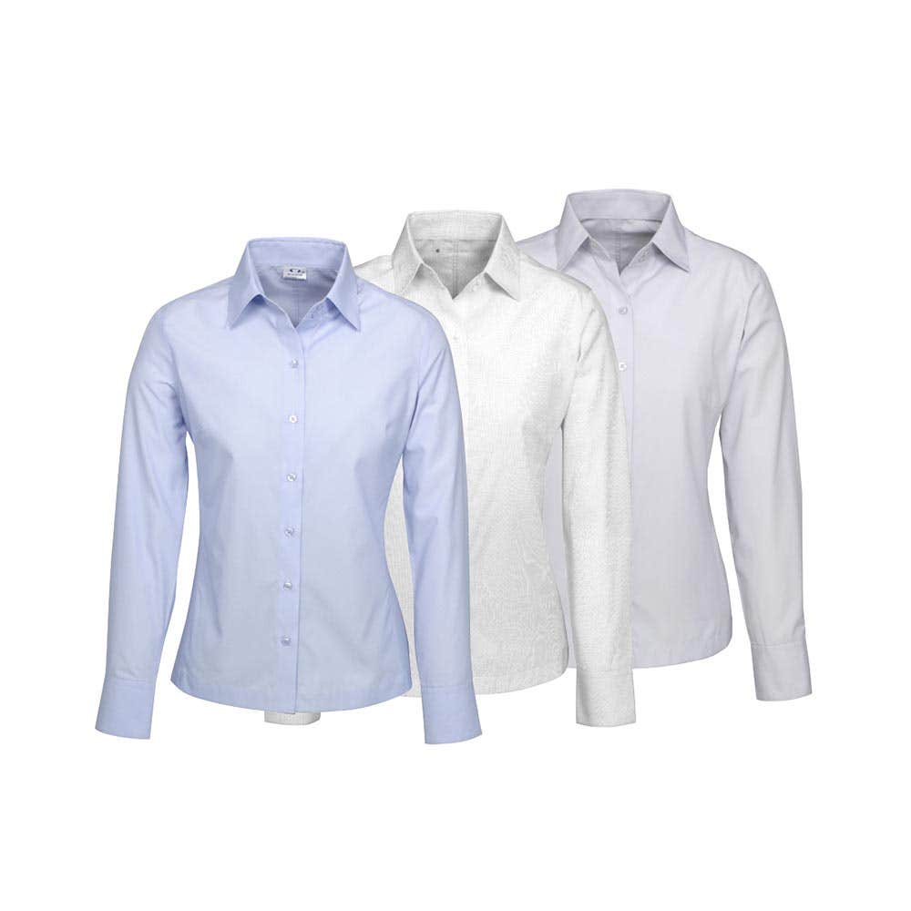 S29520 Ambassador Women's Long Sleeve Corporate Shirt BIZS29520