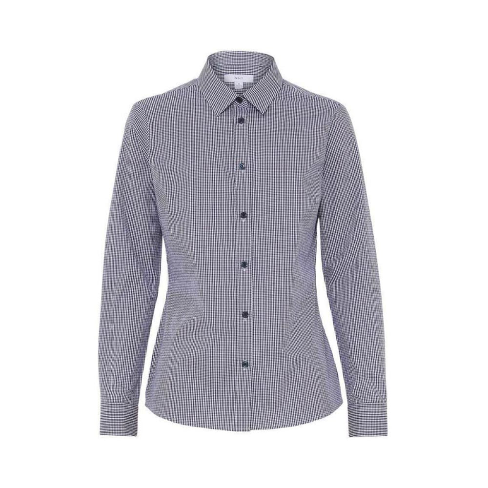 CATUKS Cotton/Poly Gingham Check Ladies Shirt Brisbane Airport_BACCATUKS