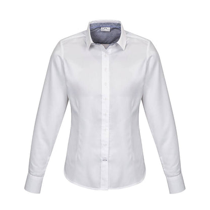 Shirt Womens Long Sleeve Herne Bay 41820 Biz Corporates BIZ41820