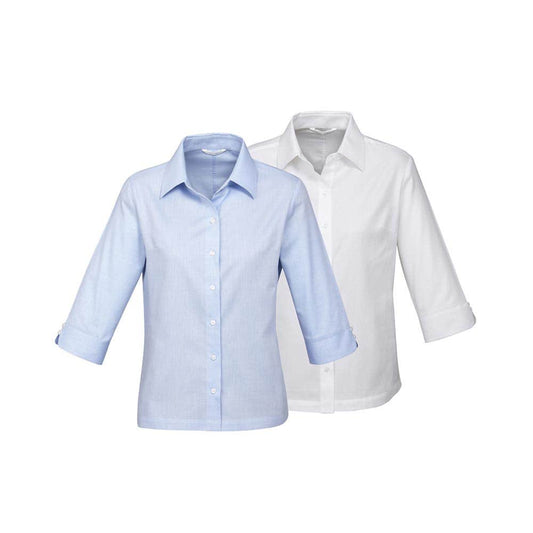 S10221 Luxe Women's 3/4 Sleeve Corporate Shirt GOSQS10221 GOSQS10221