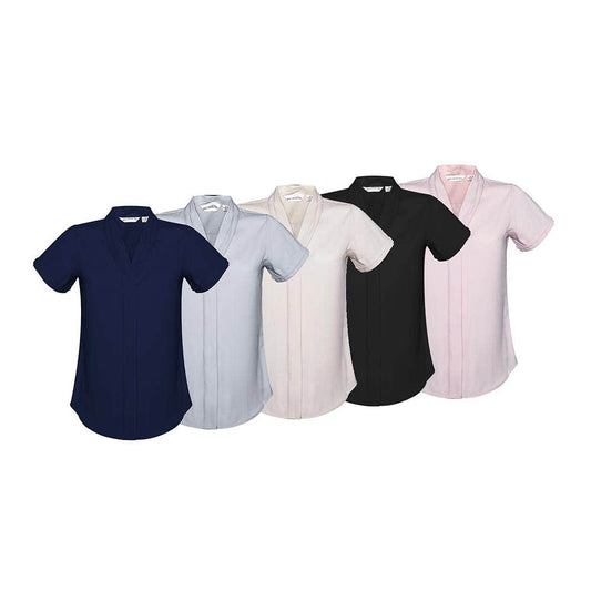 EBCS628LS Madison Women's Short Sleeve Corporate Shirt Eilbeck EBCS628LS