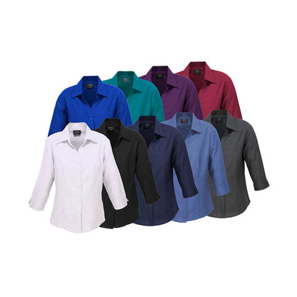 Shirt Oasis Women's 3/4 Sleeve Corporate Denton Engineering DENLB3600