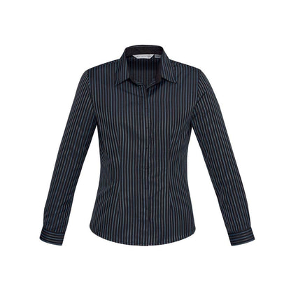 Reno Panel L/S Shirt Ladies Teal Blue - 14 36018721 S415LL-TEAL-14
