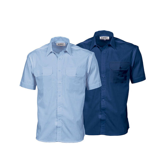 3211 S/S Work Shirt Polycotton 110gsm DNC3211