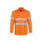 WORKCRAFT WS4131 LIGHTWEIGHT HI VIS L/S VENTED COTTON DRILL SHIRT - 2XL 582711 WS4131-2XL