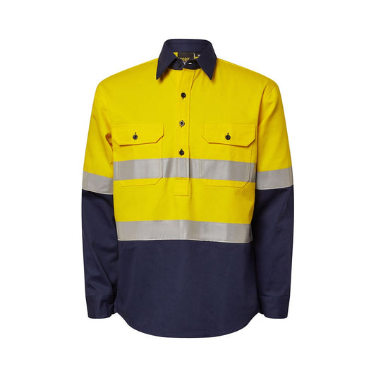 Shirt G/S Cotton 310/155gsm Tape + BUMA/Stanwell Logos & Name BUMAWS6031SW