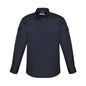 ZW400 - Syzmik Rugged Drill Shirt Charcoal S_539712_ZW400 - CHARCOAL S