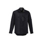 Mens Outdoor L/S Shirt 3XL Black 100gsm Syzmik 501938 ZW460-BLK- 3XL