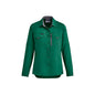 Womens Outdoor L/S Shirt 12 Green 100gsm Syzmik_502336_ZW760-GRN-12