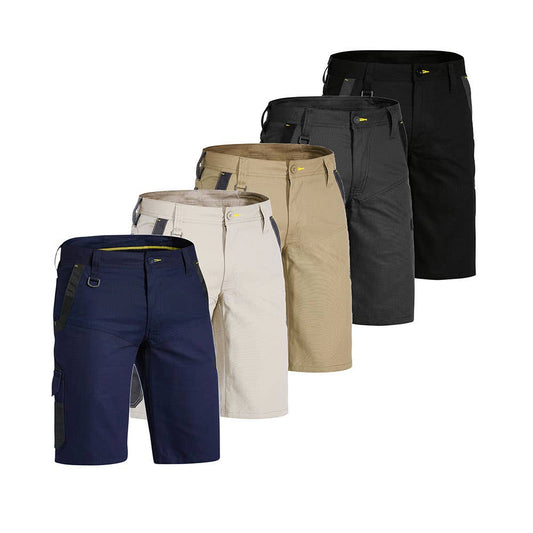 BSHC1130 Flx & Move Stretch Cotton Canvas Utility Shorts 265gsm_BSHC1130