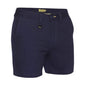 BSH1008 Stretch Cotton Drill Shorts 280gsm Navy 112R 40049910 BSH1008 BPCTR12