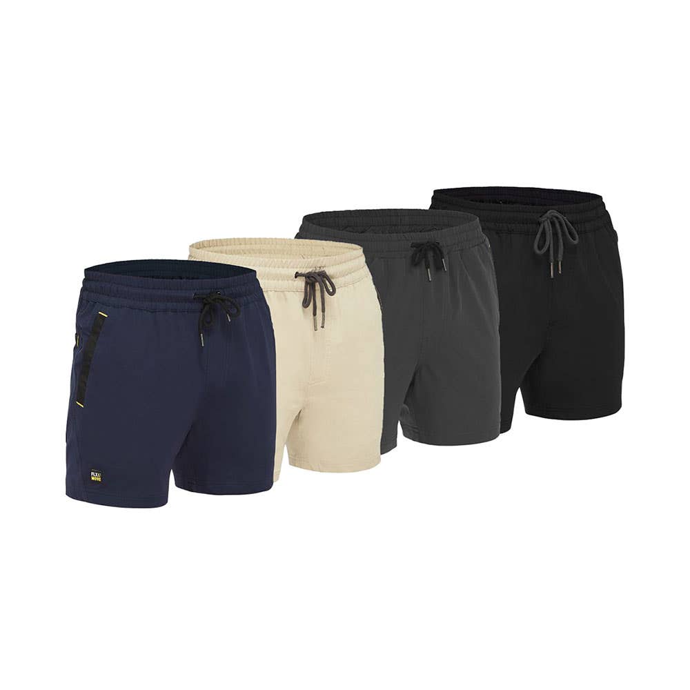 BSH1331 Flx & Move Stretch Elastic Waist Shorts 170gsm BSH1331