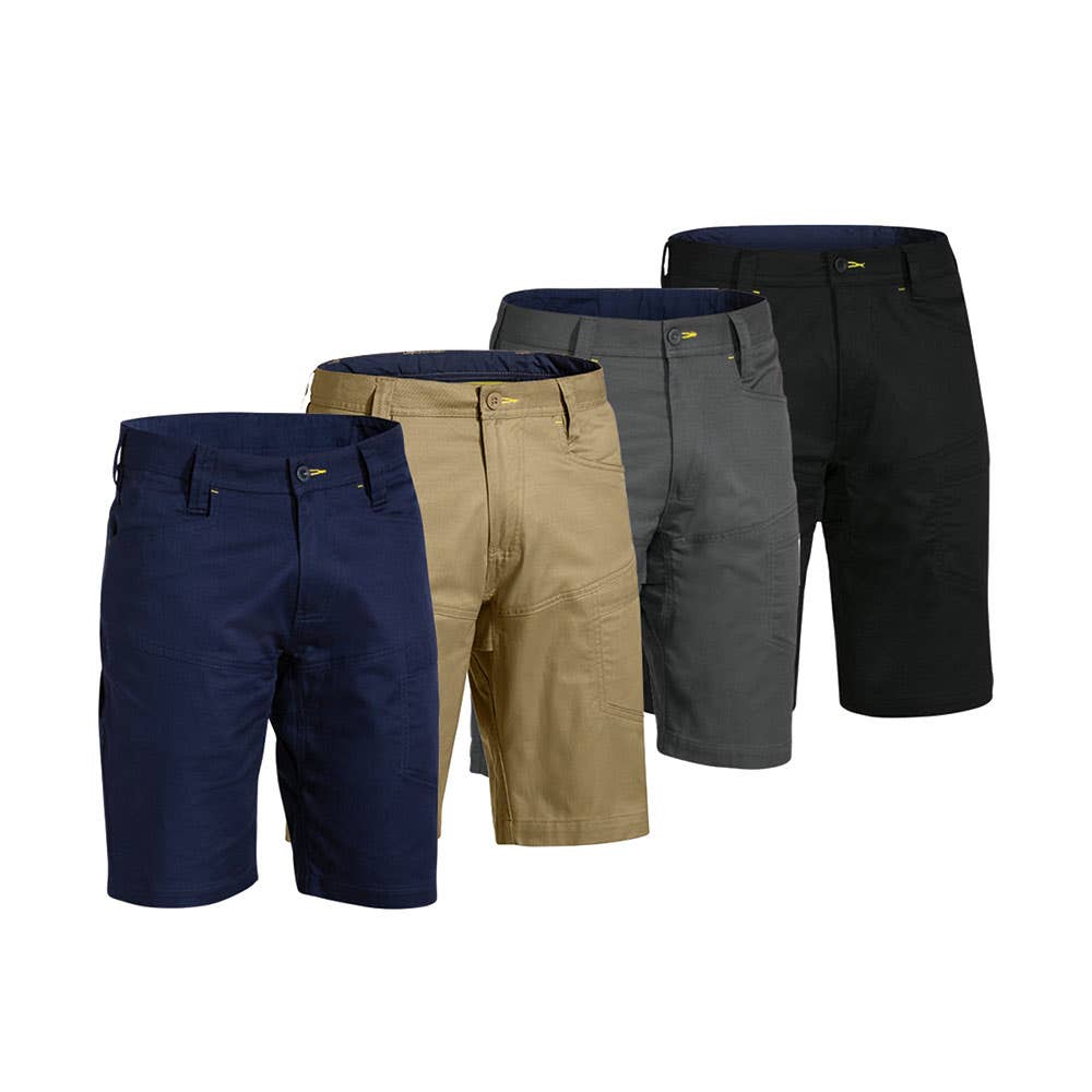 BSH1474 Cotton Twill Ripstop X Airflow Work Shorts 234gsm_BSH1474