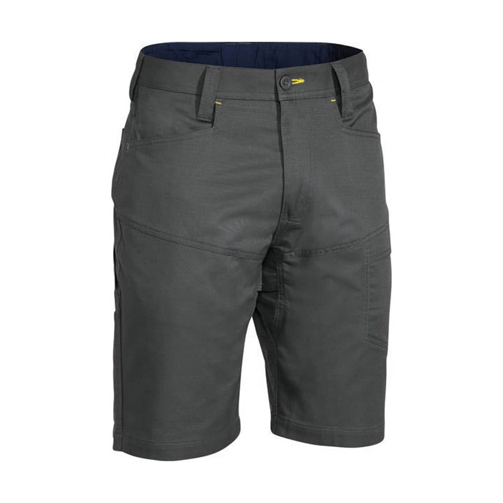 Shorts 102R Charcoal Cotton Twill Ripstop 234gsm Vent X Airflow Bisley_36002426_BSH1474_BCCGR02